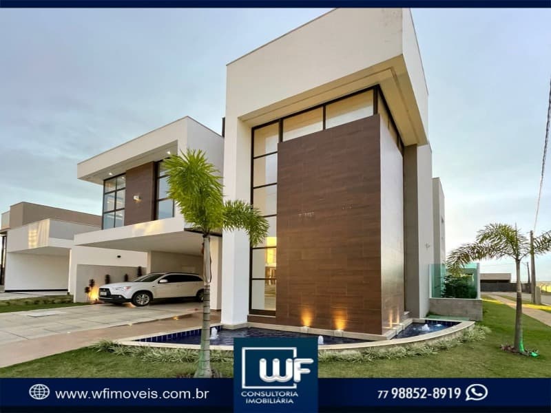 Casas alto padrão, contemporânea com piscina aquecida no condomínio CASA em UNIVERSIDADE TERRAS ALPHAVILLE 1, VITÓRIA DA CONQUISTA em Vitória da Conquista.