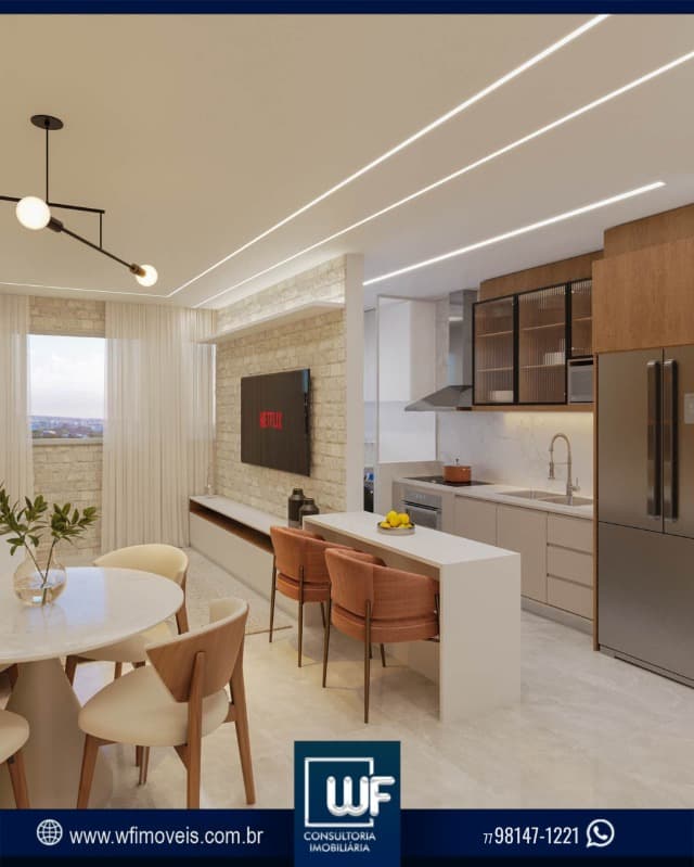 Casas alto padrão, contemporânea com piscina aquecida no condomínio APARTAMENTO em CANDEIAS, VITÓRIA DA CONQUISTA em Vitória da Conquista.